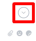 Marking of the button jumping to the newest message